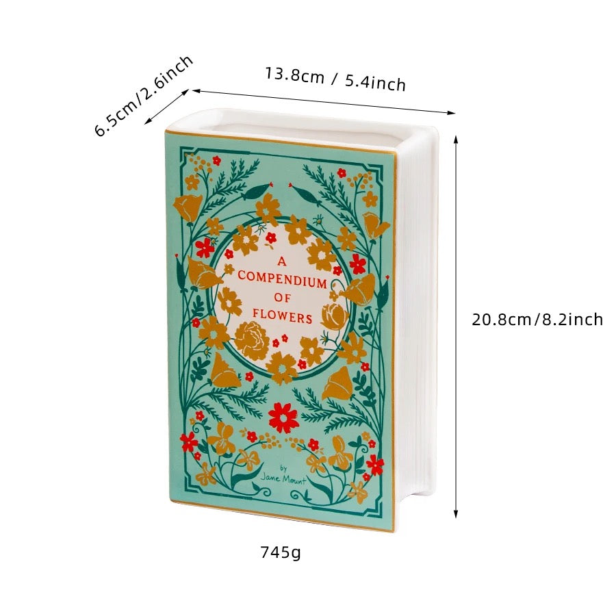 Book Shaped Vase