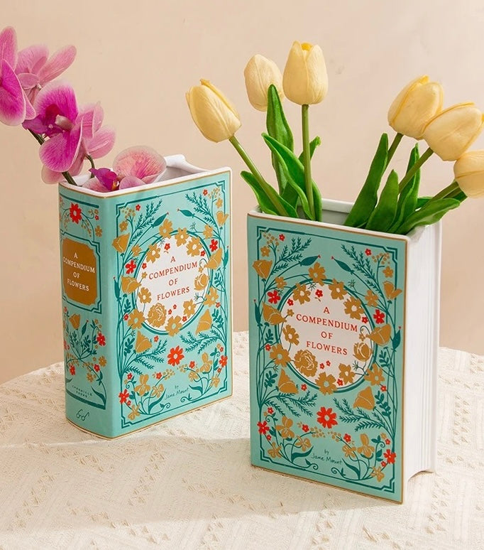 Book Shaped Vase