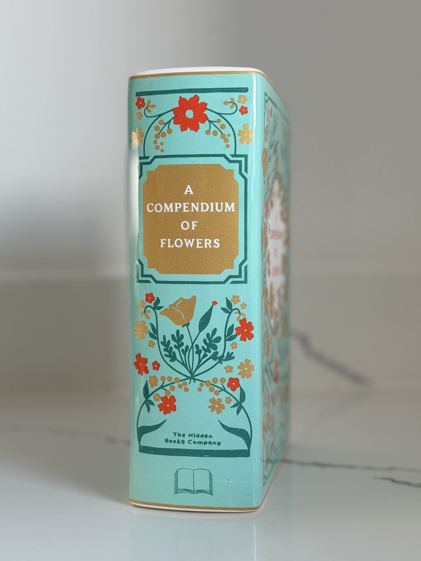 Book Shaped Vase