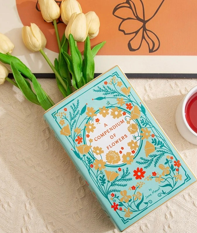 Book Shaped Vase