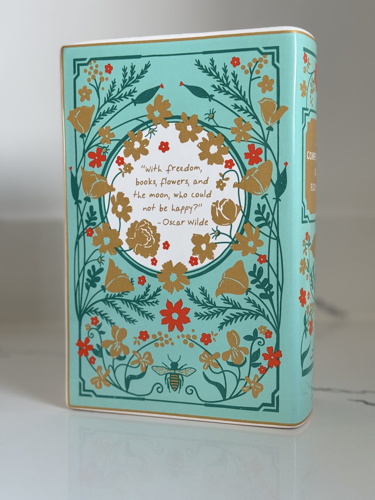 Book Shaped Vase